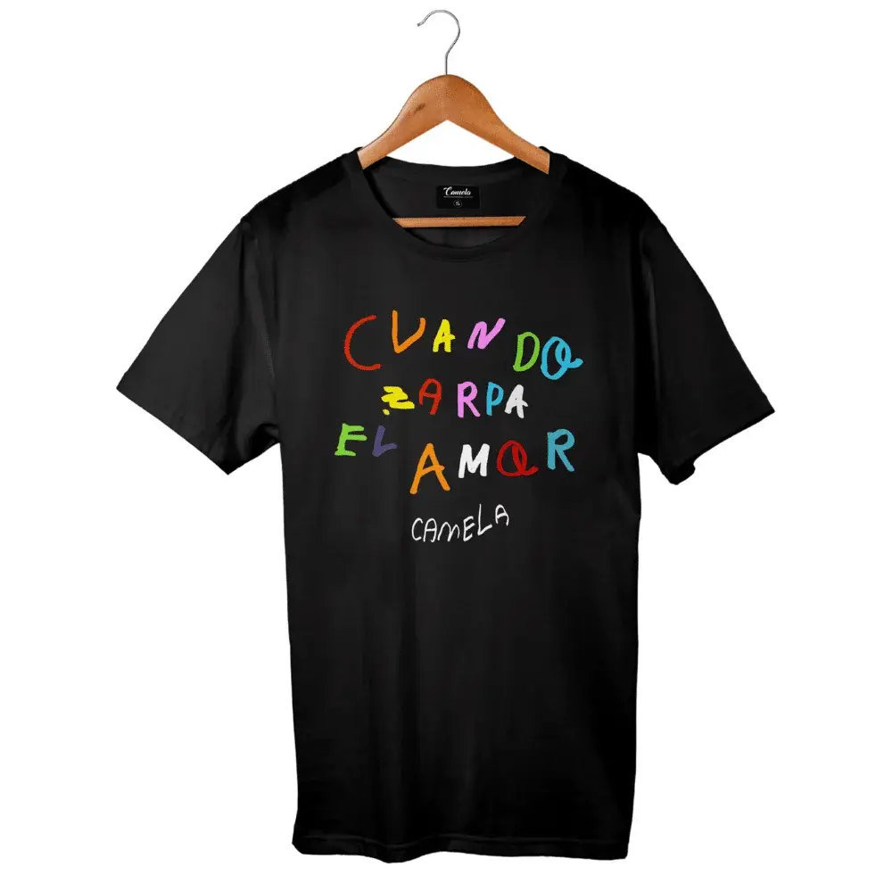 Camiseta Camela Cuando zarpa el amor