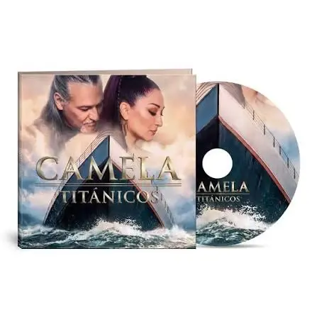 Camela Titánicos en CD firmado