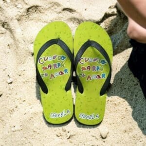 Chanclas Cuando Zarpa el Amor