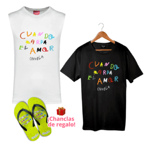 Pack Camisetas Zarpa el amor